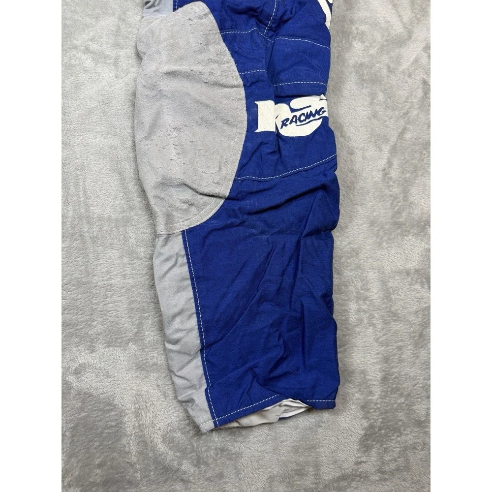 Vintage MS Racing Lite-Ning Gore-Tex Motocross Pants Blue USA Adult Size 34